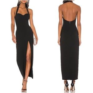 REVOLVE NBD Be Real Gown in Black